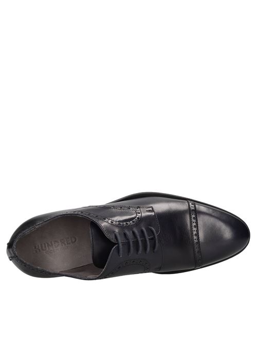 Leather lace-ups HUNDRED 100 | 520-246-4940 VIT.BLU